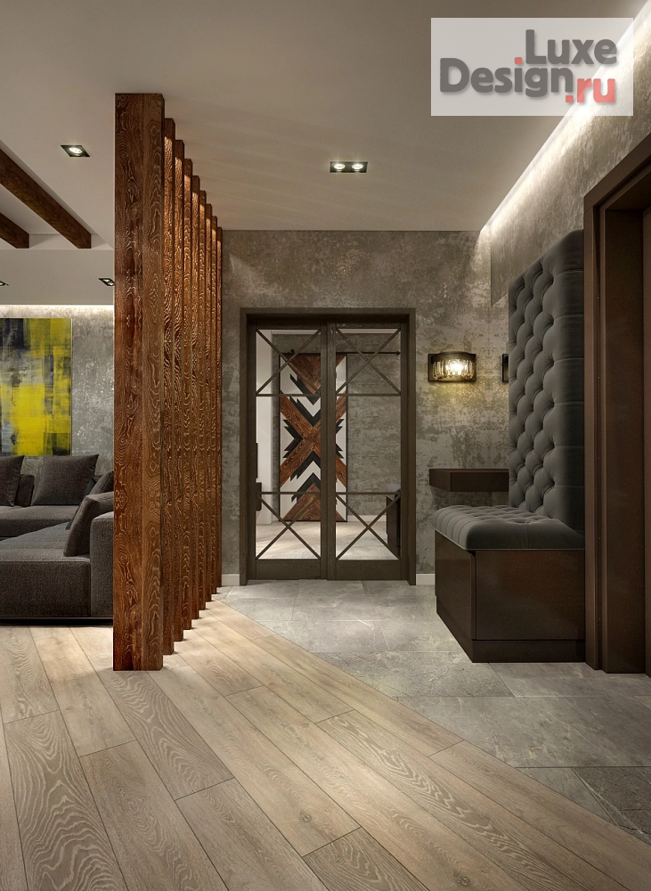 Дизайн интерьера трехкомнатной квартиры "Квартира 100 м2 "Стильное пространство" г.Ставрополь" (фото 5)