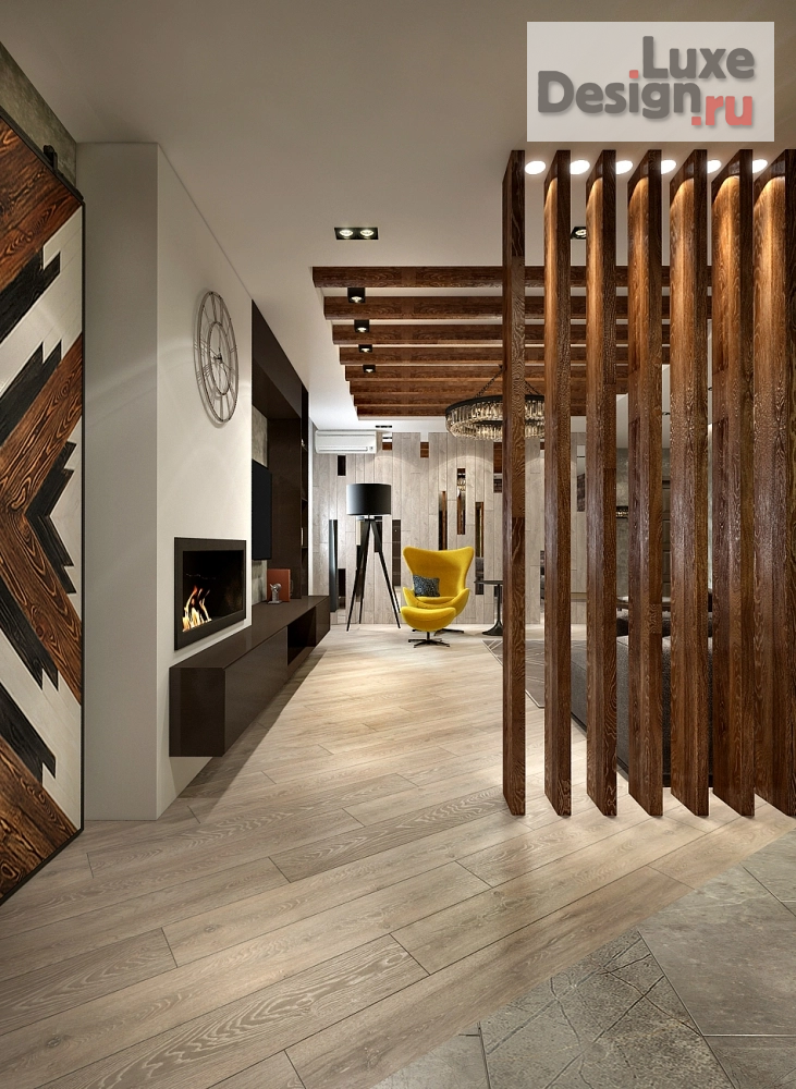 Дизайн интерьера трехкомнатной квартиры "Квартира 100 м2 "Стильное пространство" г.Ставрополь" (фото 9)