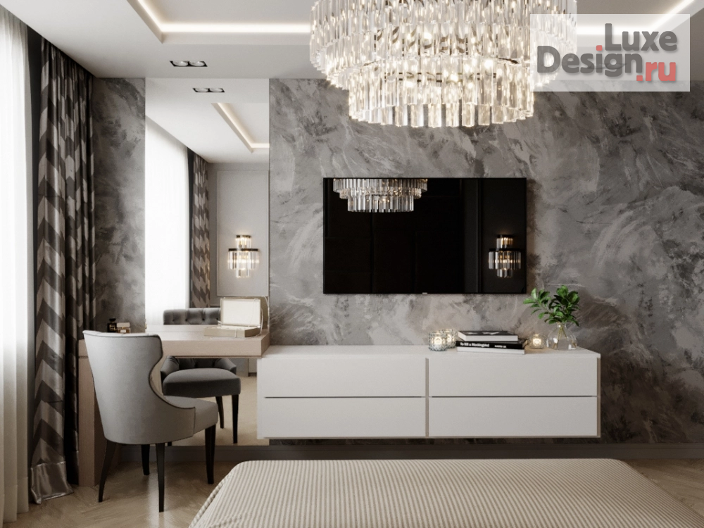 Дизайн интерьера трехкомнатной квартиры "Квартира 100 м2 "Стильное пространство" г.Ставрополь" (фото 3)