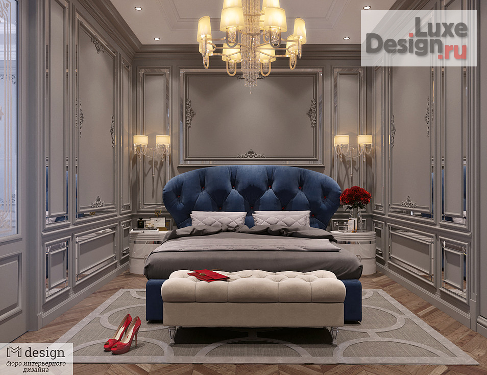 Дизайн интерьера спальни "Проекты спален" (фото 2)