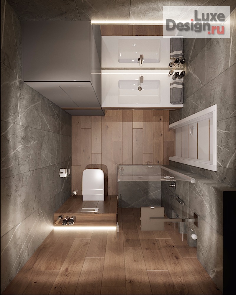 Дизайн интерьера однокомнатной квартиры "50 оттенков бежевого г.Ставрополь" (фото 16)