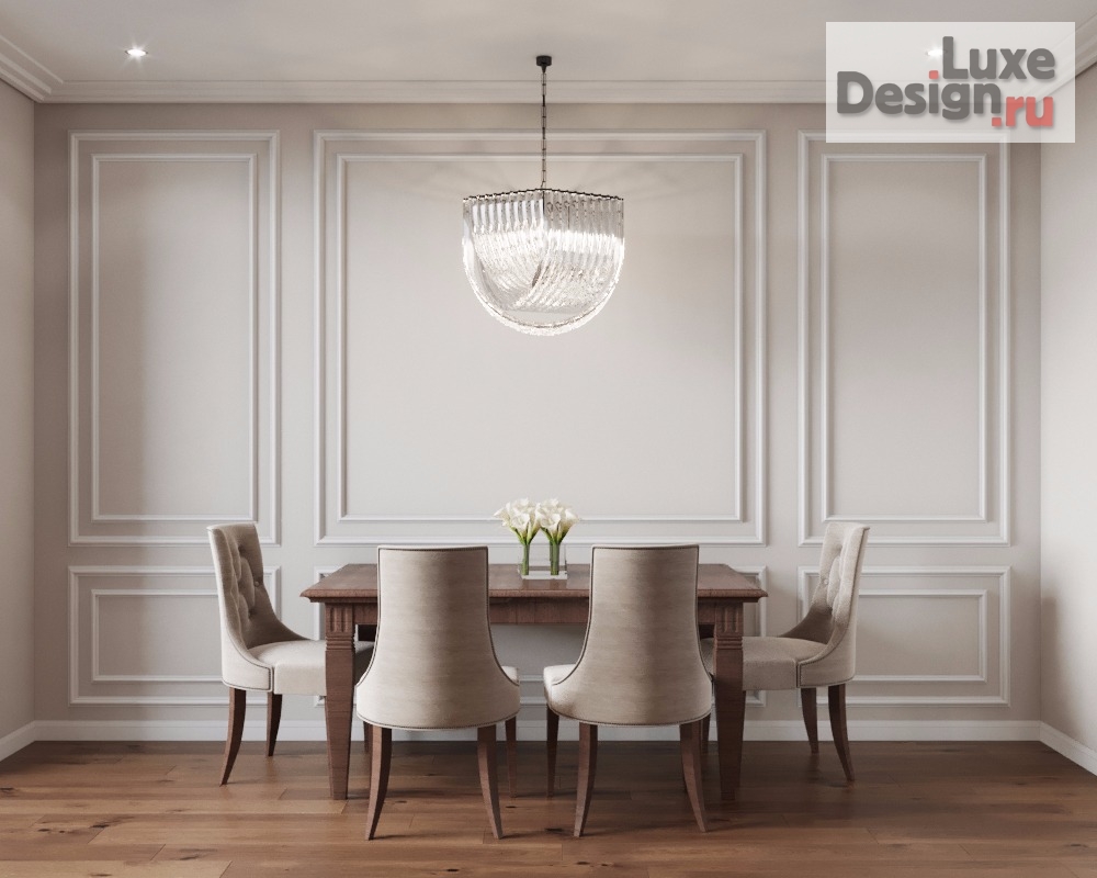 Дизайн интерьера четырехкомнатной квартиры "Кухня 15 м2" (фото 3)