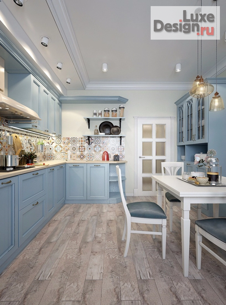 Дизайн интерьера трехкомнатной квартиры "Квартира 100 м2 "Стилистический микс" г.Краснодар" (фото 8)