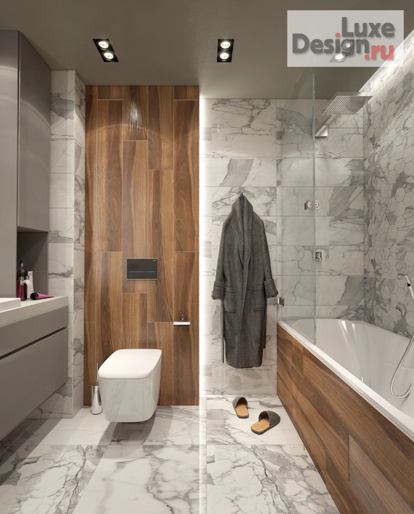 Дизайн интерьера трехкомнатной квартиры "Квартира 100 м2 "Стильное пространство" г.Ставрополь" (фото 14)