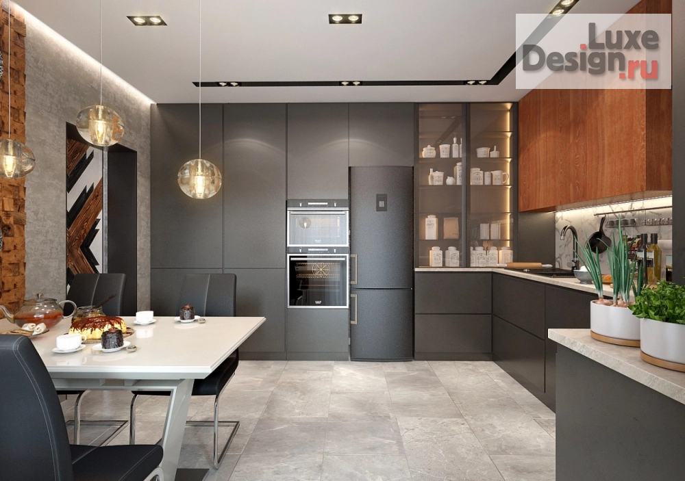 Дизайн интерьера трехкомнатной квартиры "от Визуализации до Реализации проекта" (фото 10)