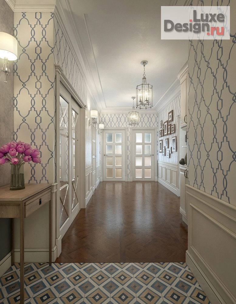 Дизайн интерьера трехкомнатной квартиры "Квартира 100 м2 "Стилистический микс" г.Краснодар" (фото 23)