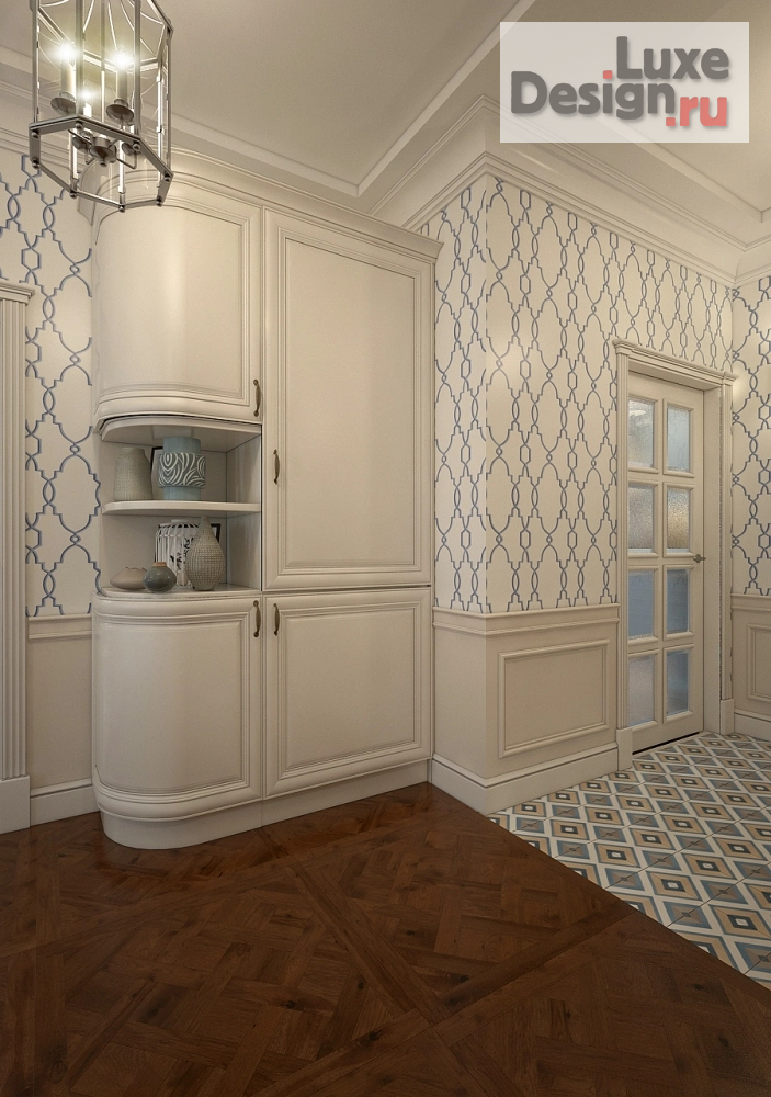 Дизайн интерьера трехкомнатной квартиры "Квартира 100 м2 "Стилистический микс" г.Краснодар" (фото 26)