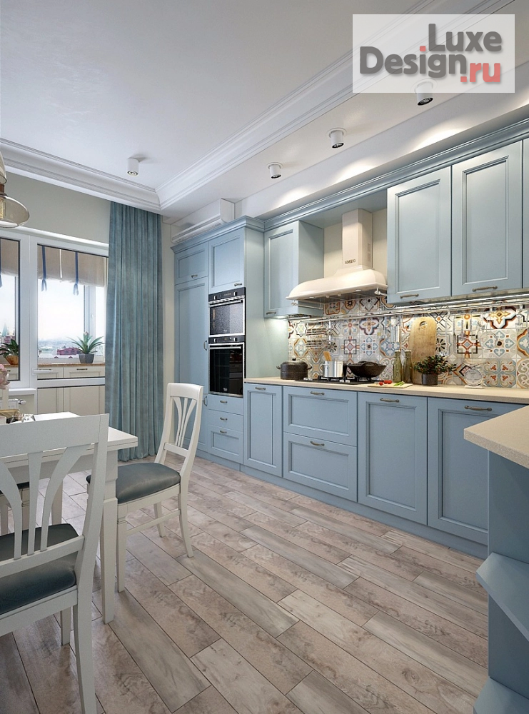 Дизайн интерьера трехкомнатной квартиры "Квартира 100 м2 "Стилистический микс" г.Краснодар" (фото 13)