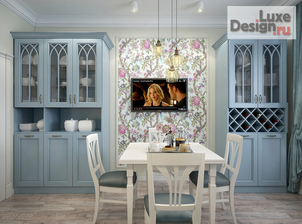 Дизайн интерьера трехкомнатной квартиры "Квартира 100 м2 "Стилистический микс" г.Краснодар" (фото 12)