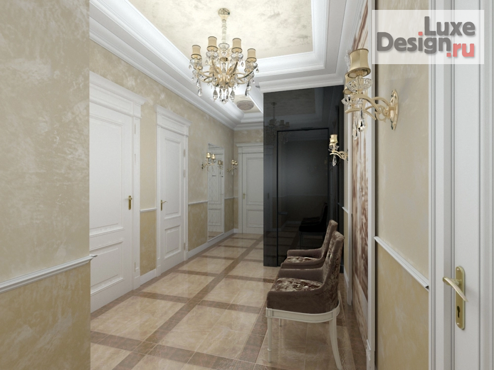 Дизайн интерьера кабинета руководителя "Офис строительной компании" (фото 1)