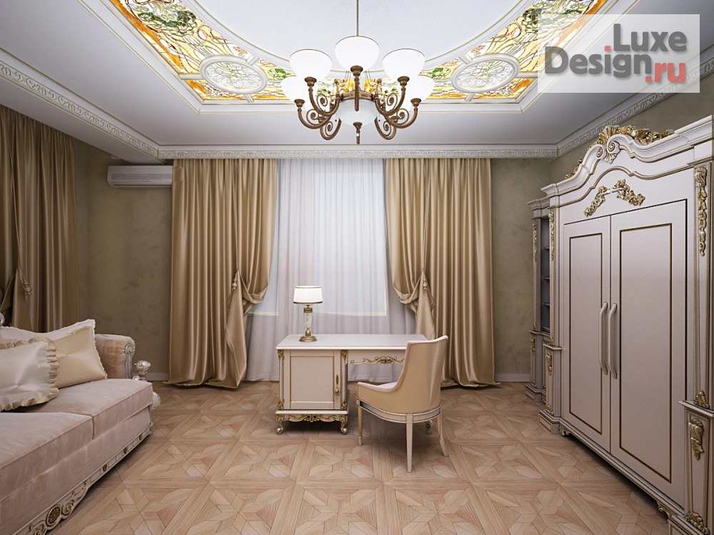 Дизайн интерьера четырехкомнатной квартиры "Классика" (фото 18)