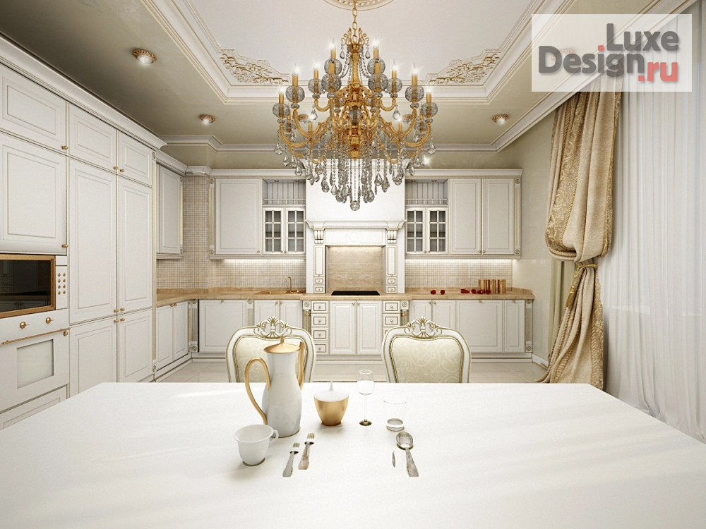 Дизайн интерьера четырехкомнатной квартиры "Классика" (фото 21)