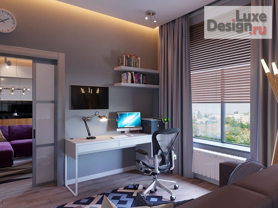 Дизайн интерьера трехкомнатной квартиры "Проект квартиры" (фото 5)