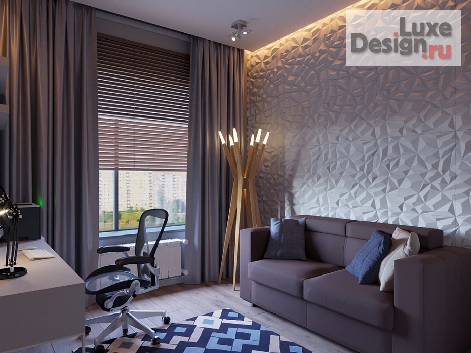 Дизайн интерьера трехкомнатной квартиры "Проект квартиры" (фото 4)