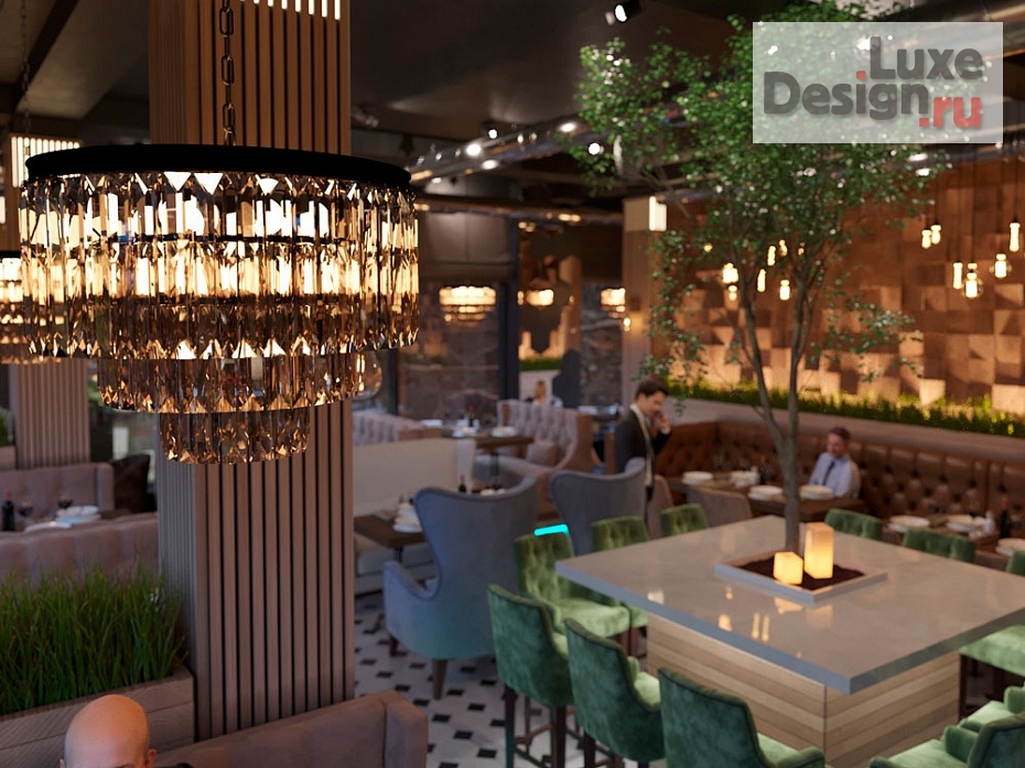 Дизайн интерьера ресторана "Проект ресторана "Vilkinson"" (фото 2)