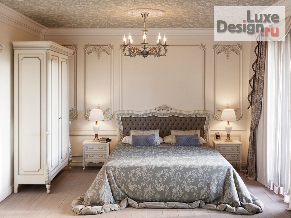 Дизайн интерьера четырехкомнатной квартиры "Проект квартиры в жк "crona" в стиле классика 87м2" (фото 1)