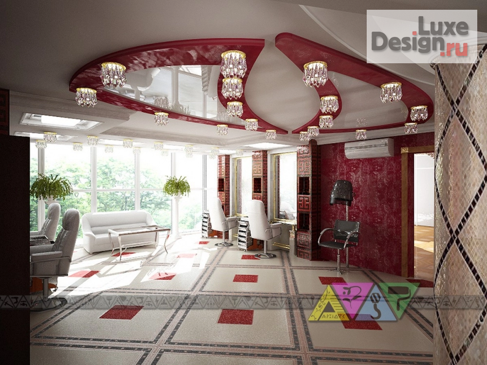 Дизайн интерьера салона красоты "Дизайн салона красоты" (фото 1)