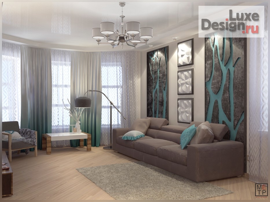 Дизайн интерьера коттеджа "Проект дома в современном стиле" (фото 1)