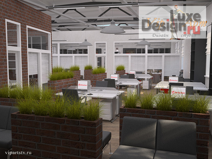 Дизайн интерьера офиса "Проект офиса" (фото 1)