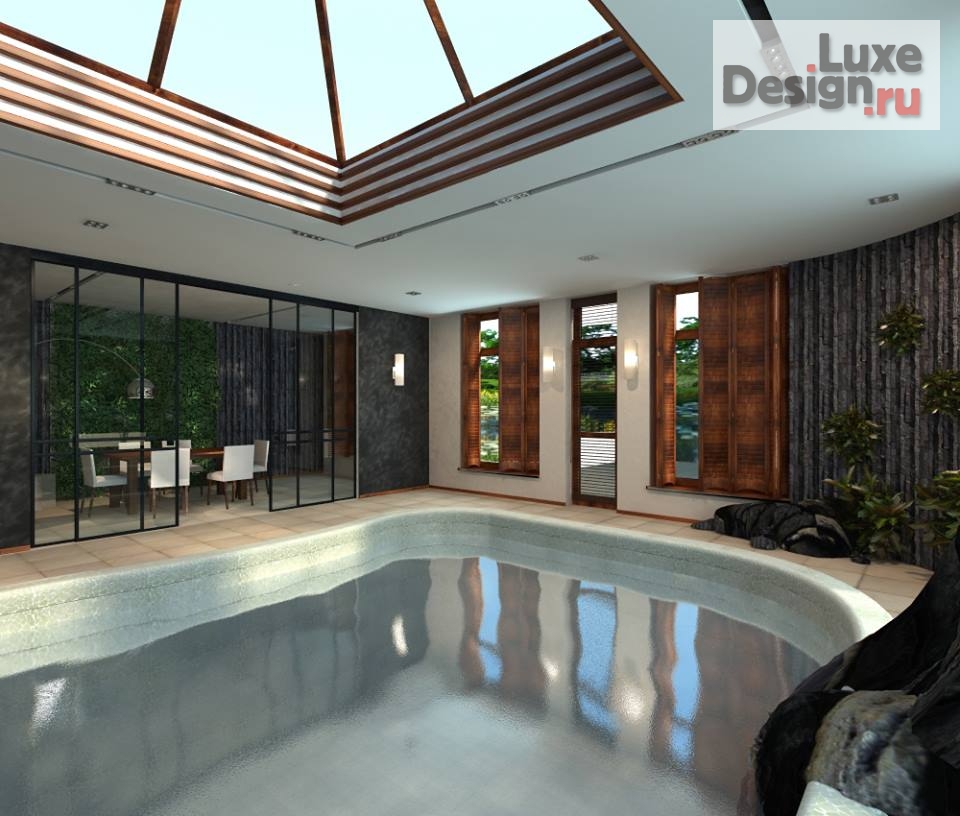 Дизайн интерьера бани "Проект бассейна" (фото 3)