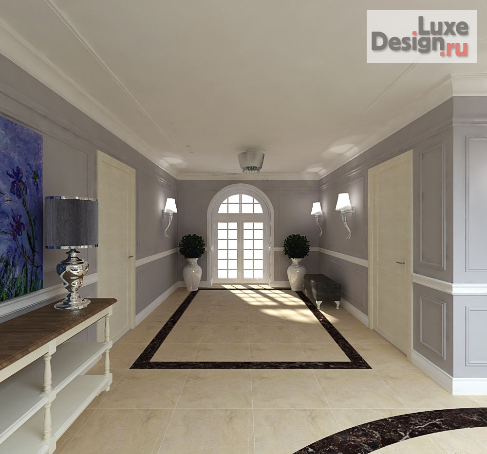 Дизайн интерьера прихожей "Холл в частном доме" (фото 14)