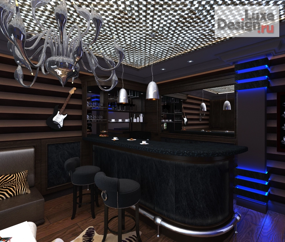 Дизайн интерьера загородного дома "Комната отдыха в частном доме" (фото 5)