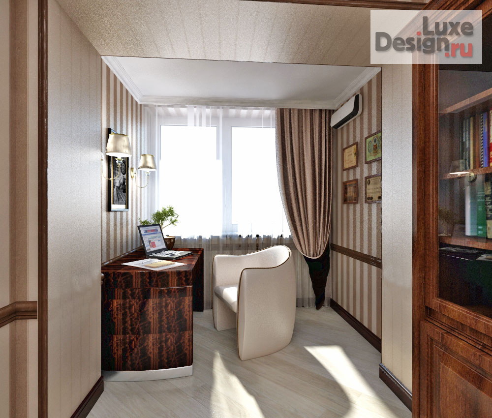 Дизайн интерьера кабинета "Кабинет" (фото 7)
