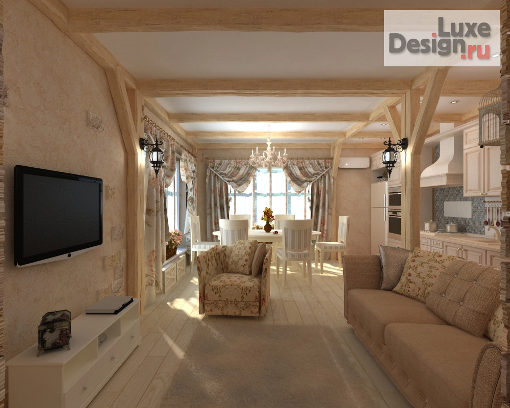 Дизайн интерьера загородного дома "Дом" (фото 16)