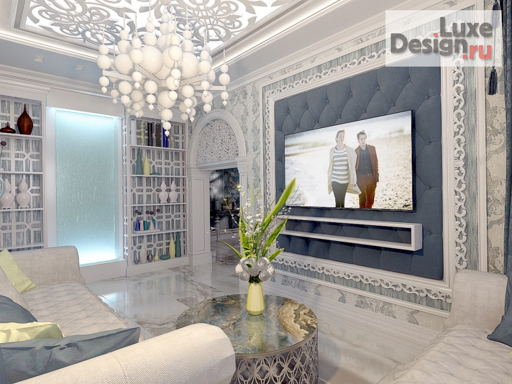 Дизайн интерьера загородного дома "1 этаж в частном домовладении (г.Краснодар)" (фото 14)