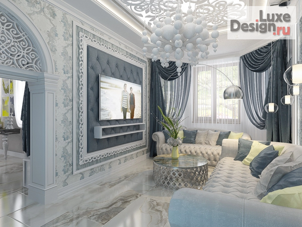 Дизайн интерьера загородного дома "1 этаж в частном домовладении (г.Краснодар)" (фото 15)