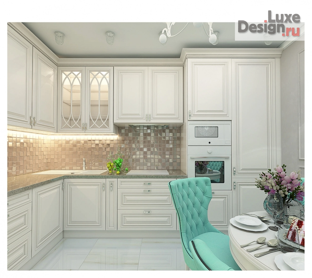 Дизайн интерьера кухни "Кухня-в 2-комнатной квартире" (фото 1)