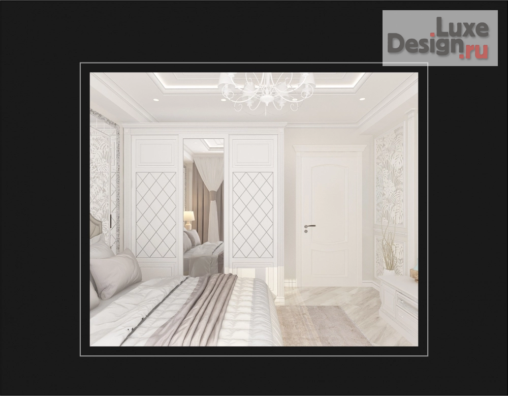 Дизайн интерьера спальни "Спальня в частном домовладении" (фото 2)