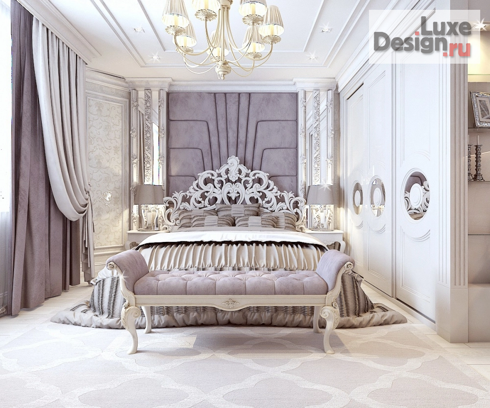 Дизайн интерьера спальни "Спальня в 3-комнатной квартире" (фото 2)