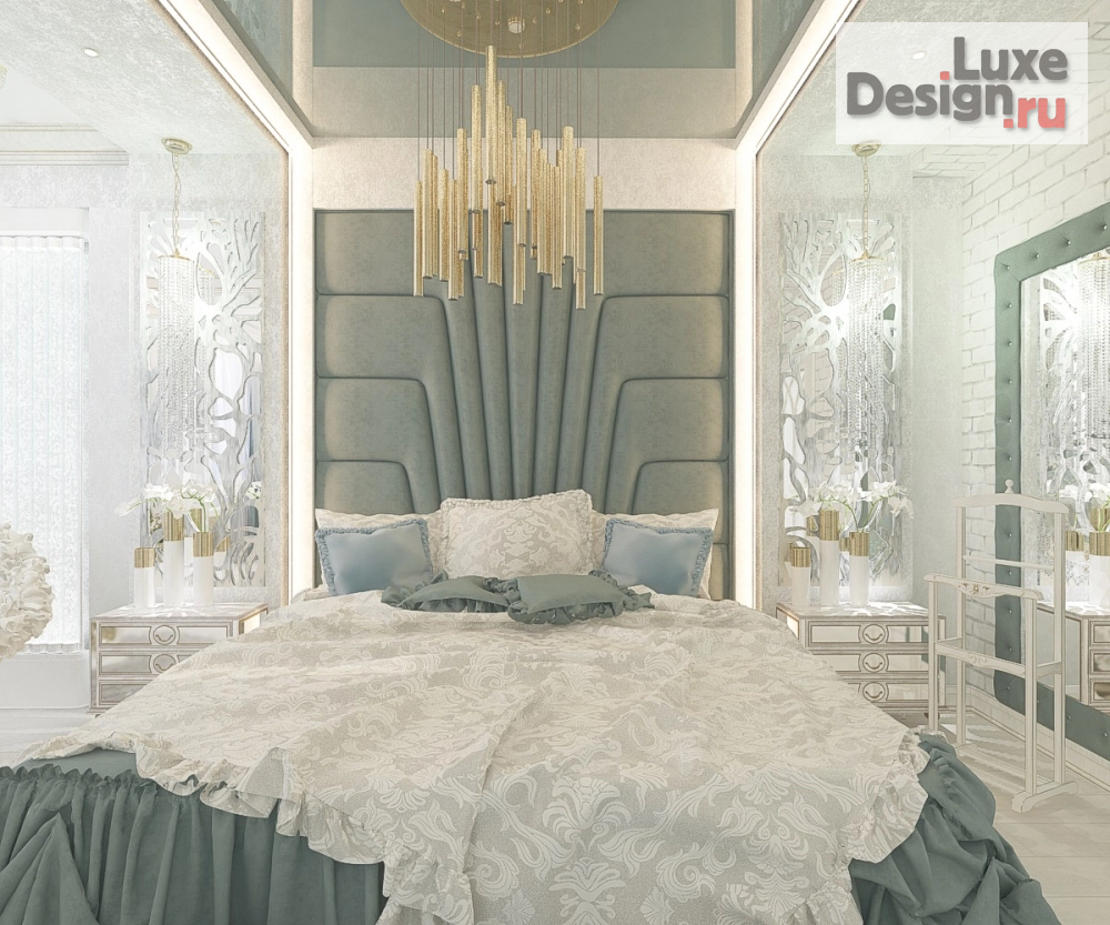 Дизайн интерьера спальни "Спальня в 4-комнатной квартире" (фото 1)