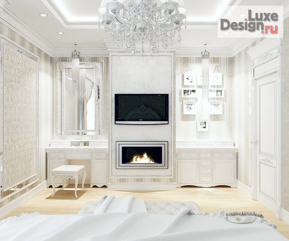 Дизайн интерьера спальни "Спальня в частном домовладении" (фото 2)