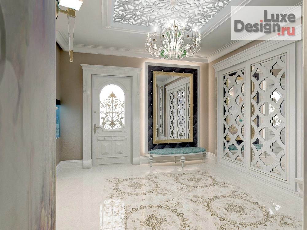 Дизайн интерьера загородного дома "1 этаж в частном домовладении" (фото 5)