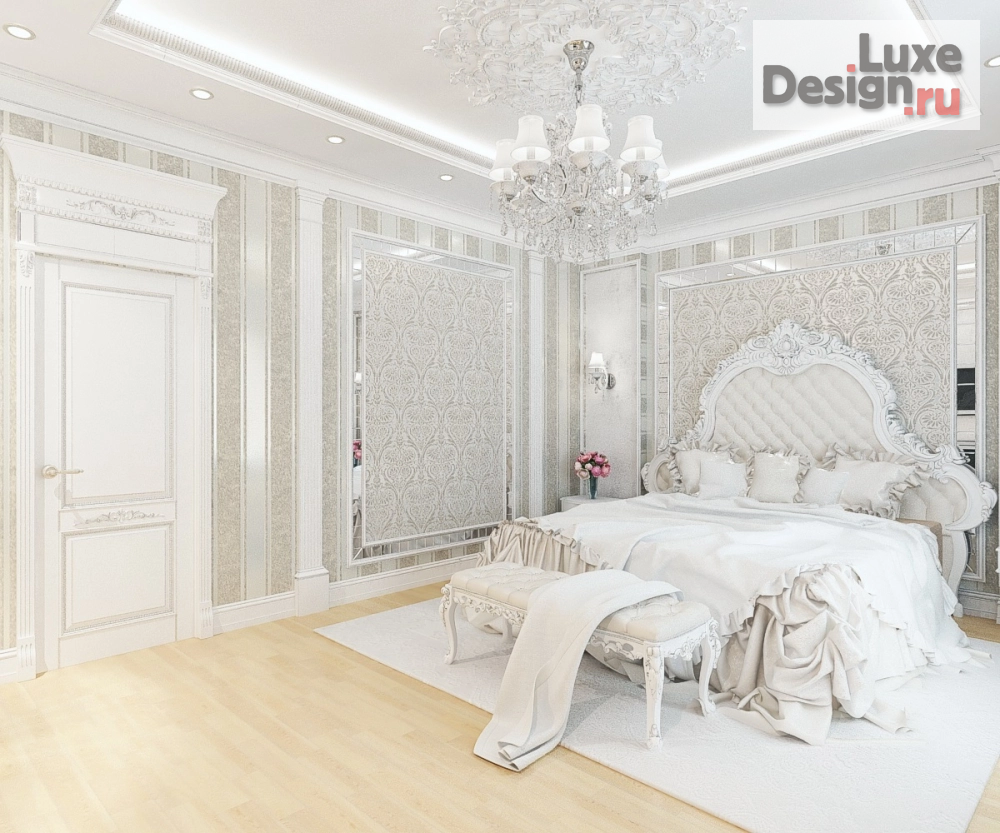 Дизайн интерьера спальни "Спальня в частном домовладении" (фото 3)