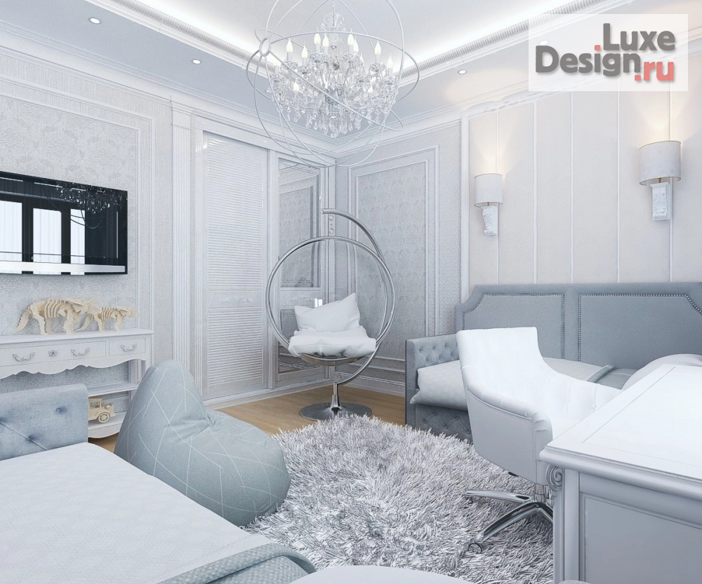 Дизайн интерьера детской "Комната двух мальчиков в частном домовладении " (фото 3)