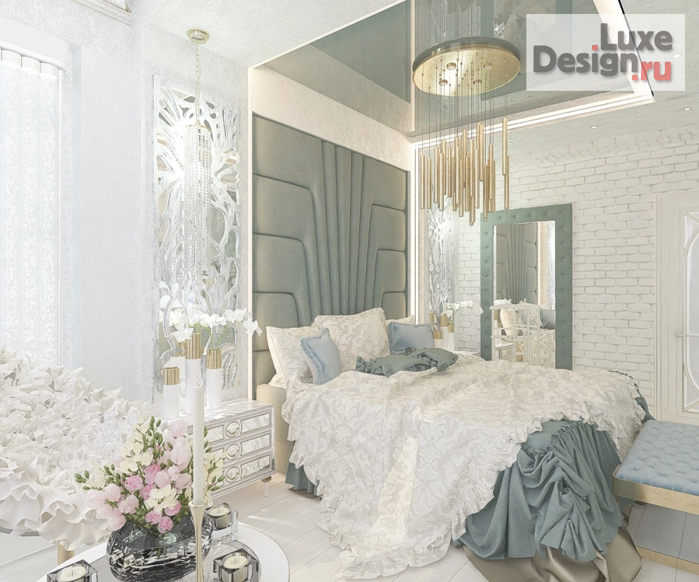 Дизайн интерьера спальни "Спальня в 4-комнатной квартире" (фото 5)