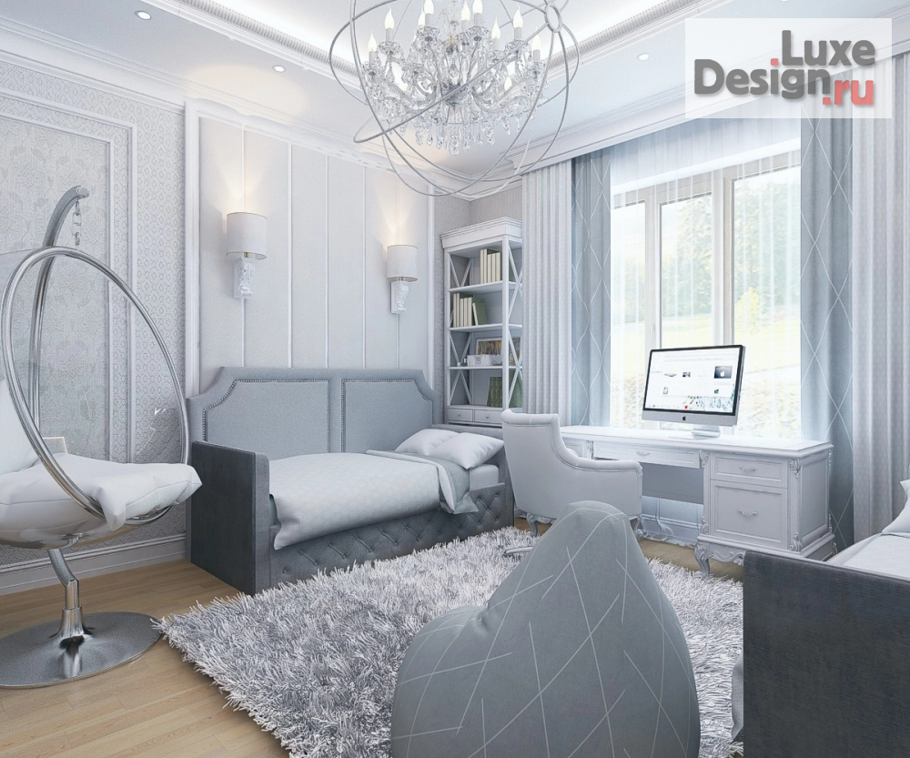 Дизайн интерьера детской "Комната двух мальчиков в частном домовладении " (фото 6)