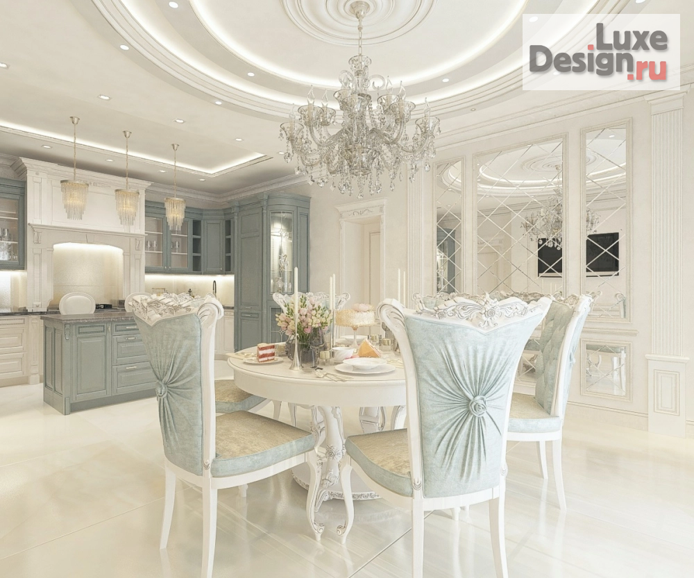 Дизайн интерьера кухни "Кухня в частном домовладении" (фото 6)