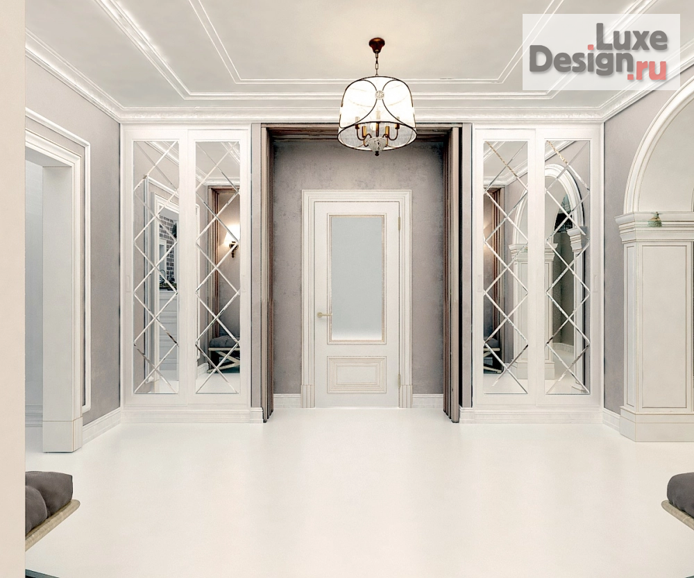 Дизайн интерьера гостиной "Гостиная в частном домовладении" (фото 8)