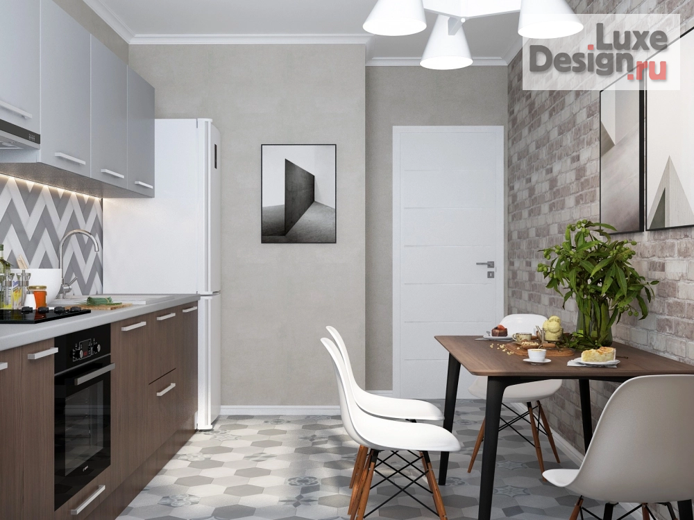 Дизайн интерьера кухни "Кухня для молодого человека" (фото 5)