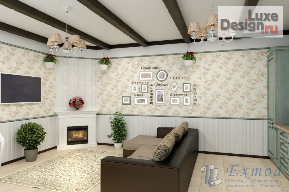 Дизайн интерьера кухни "Кухня в стиле прованс" (фото 3)