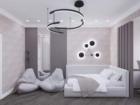 Дизайн интерьера в Ставрополе "Комната подростка девочки"