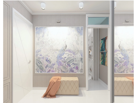 Дизайн интерьера прихожей в Ставрополе "Холл в 3-комнатной квартире"